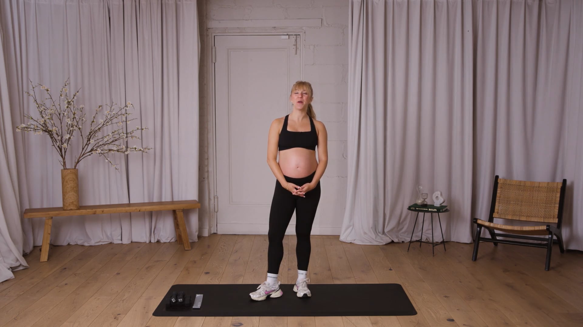 New! 30 Min 1-Cardio Sweat (22 Weeks Pregnant)