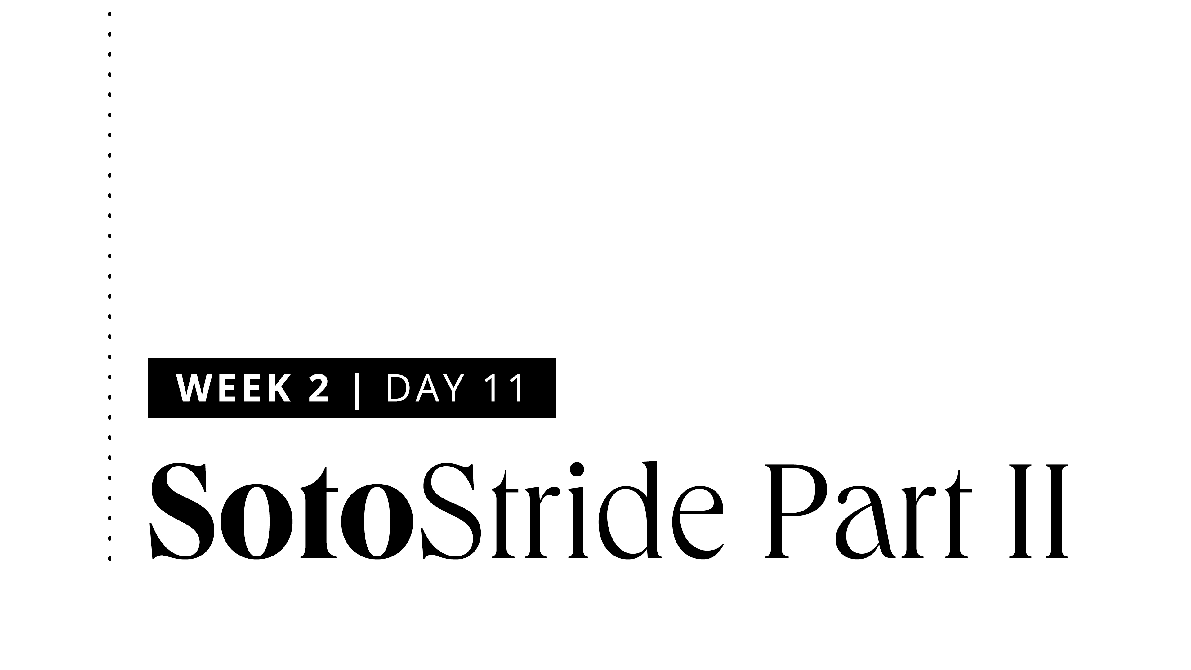 Week 2 - Day 11