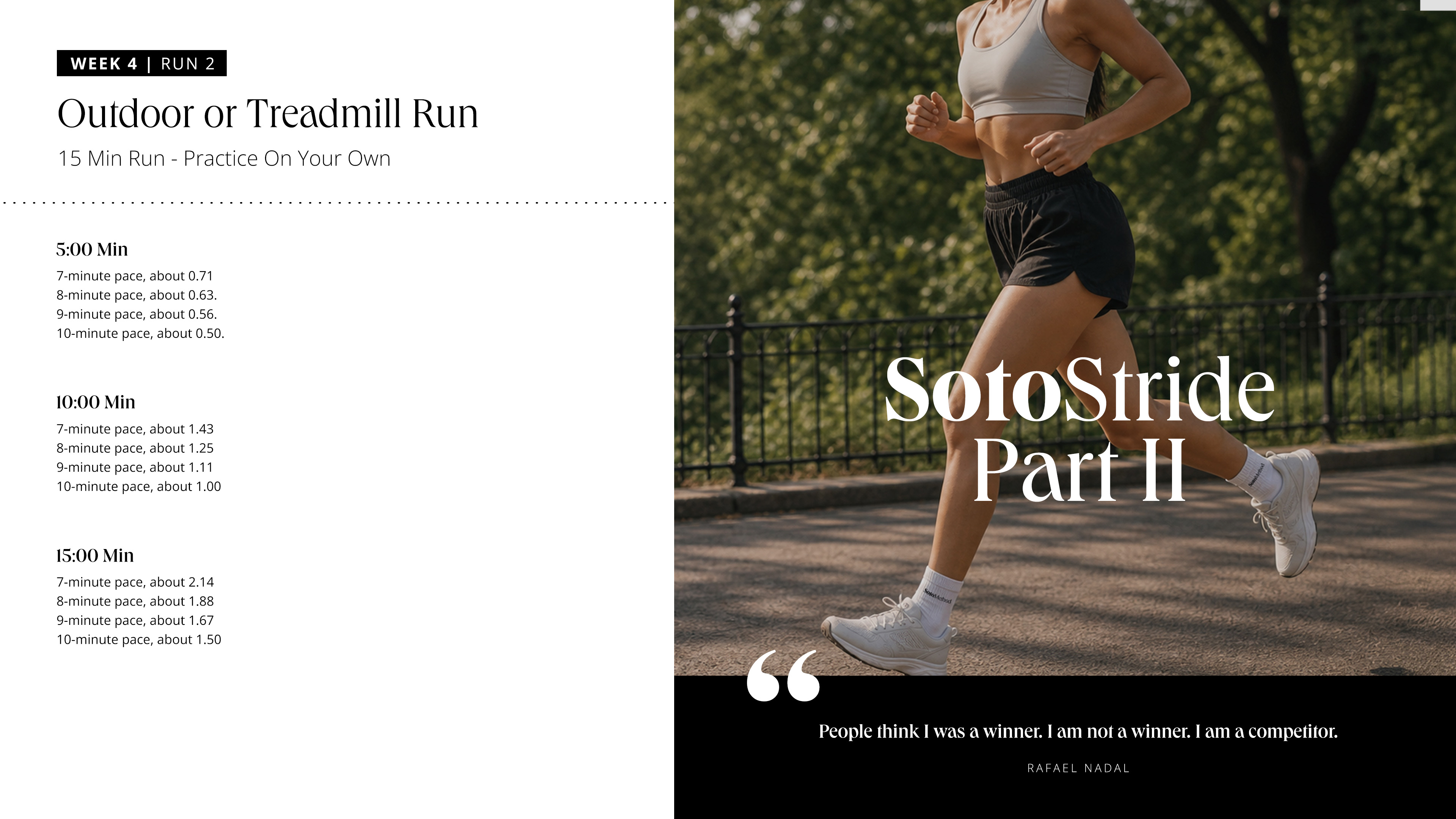 15 Min Run at your 5k Pace