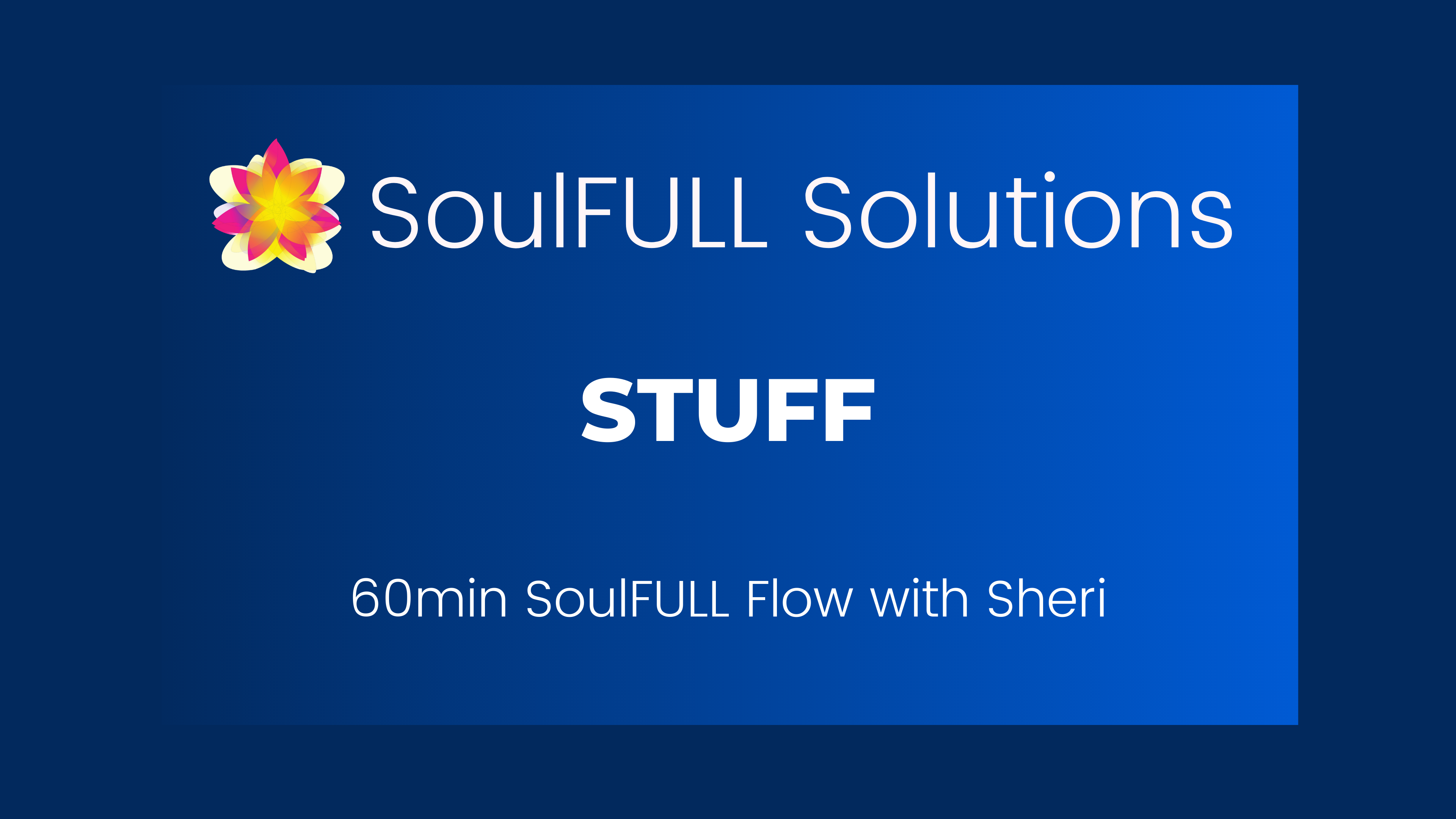 Thurs, Sept 24 with Sheri