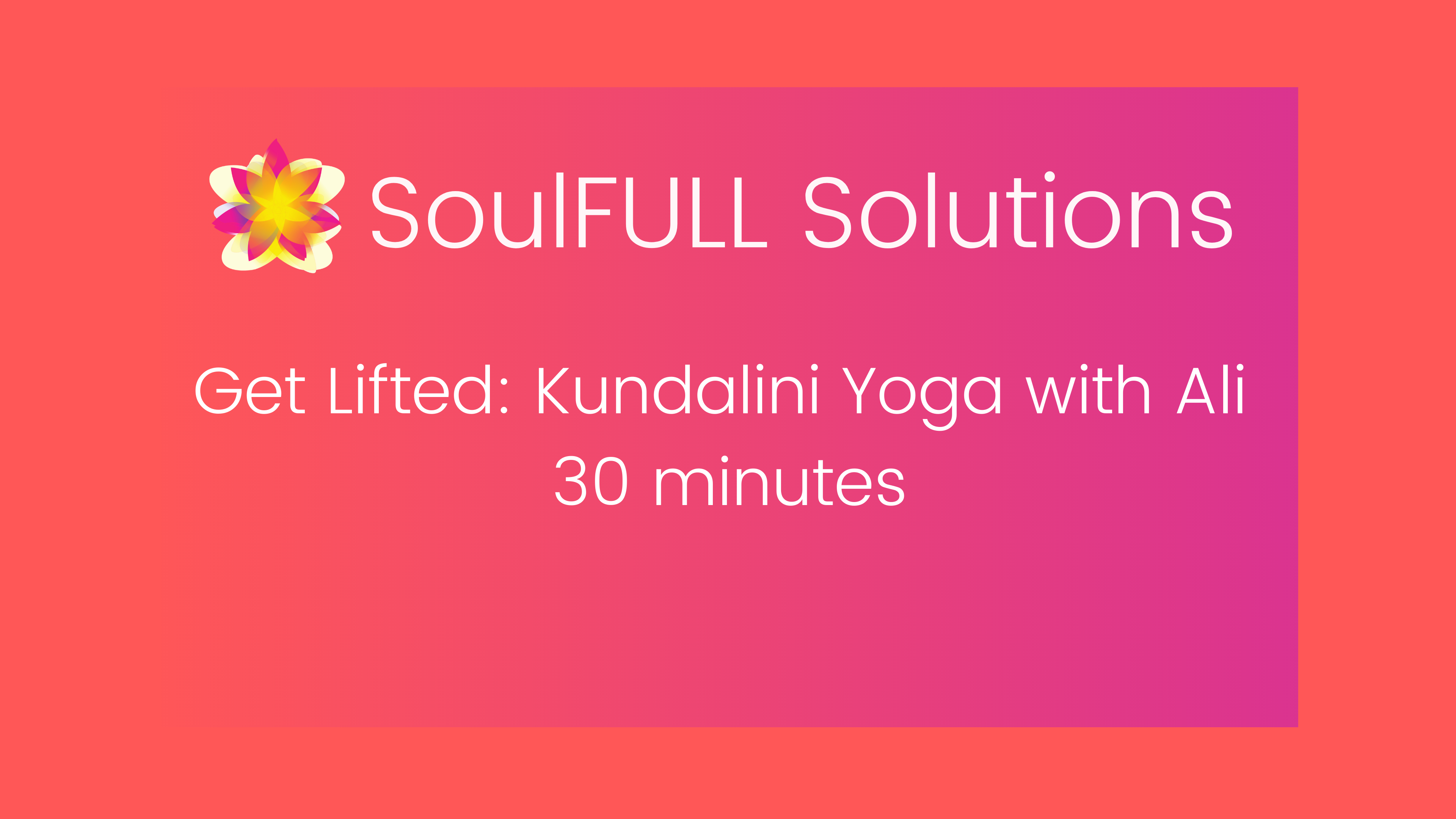4/11/21 - Kundalini Yoga for Lightness with Ali