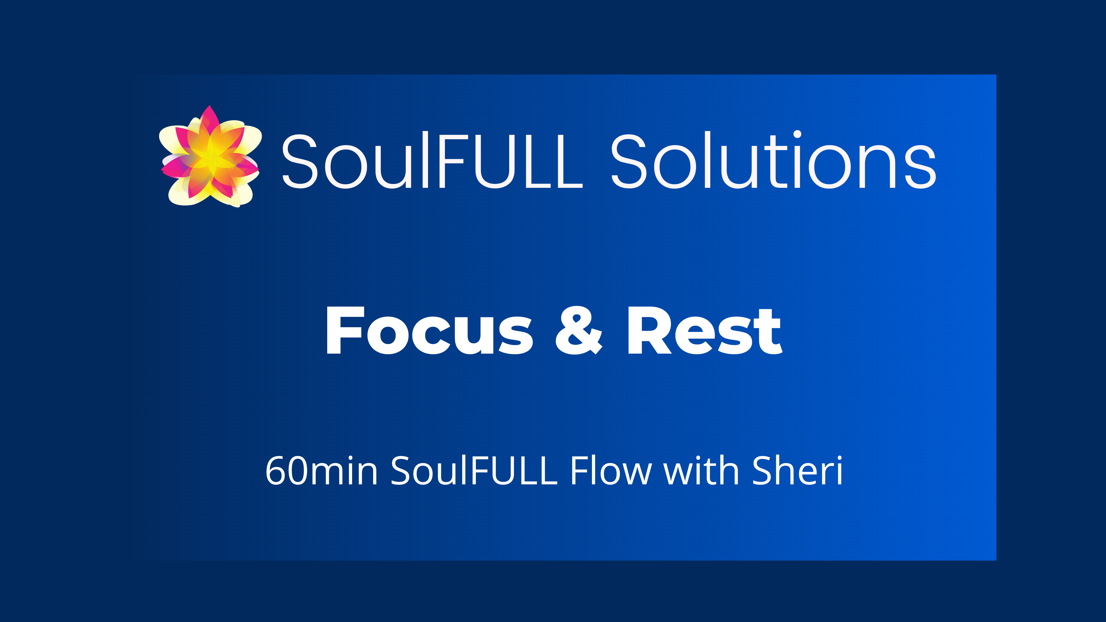 Thurs, Aug 6 with Sheri