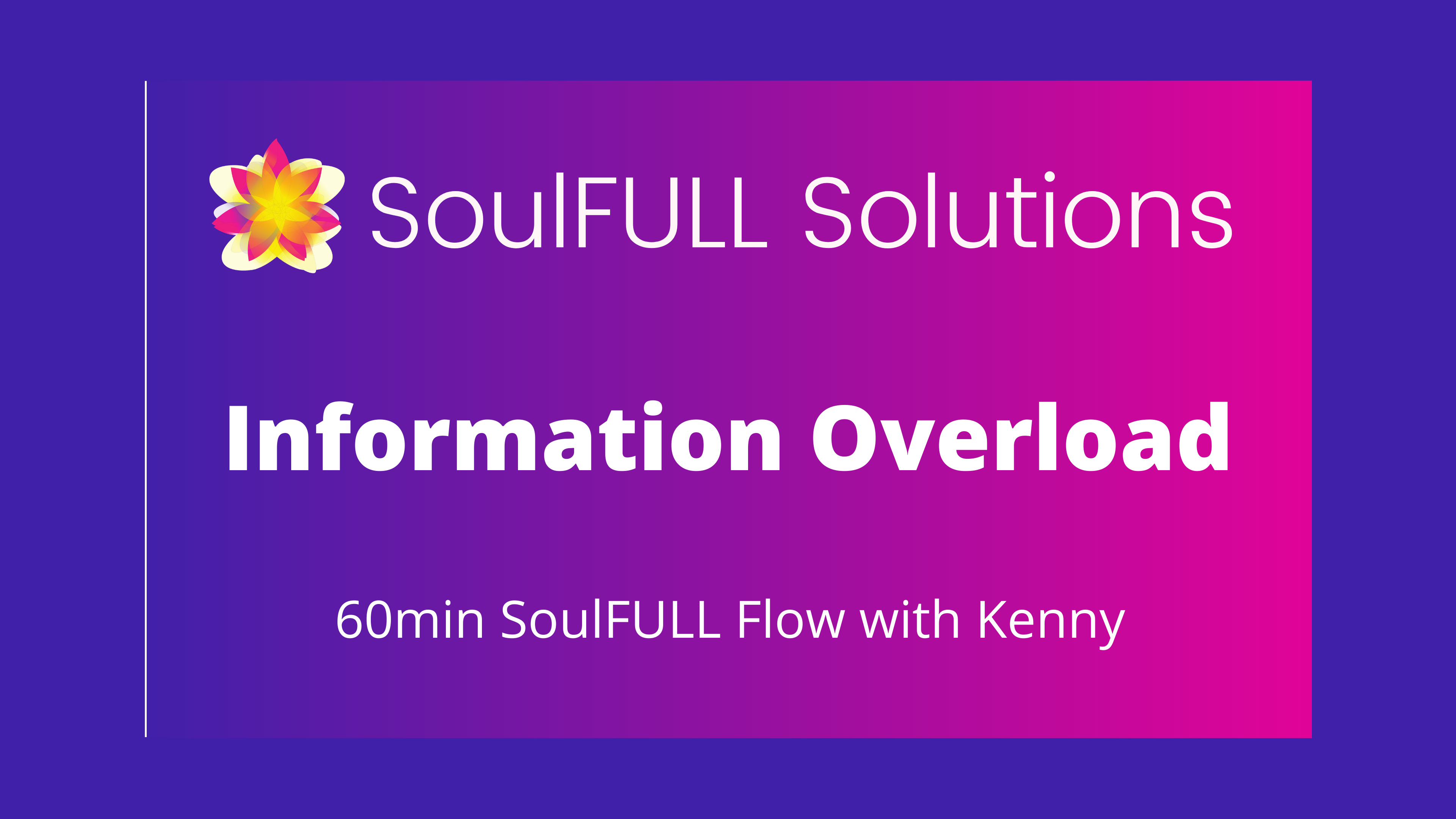 Tues, Sept 1 with Kenny