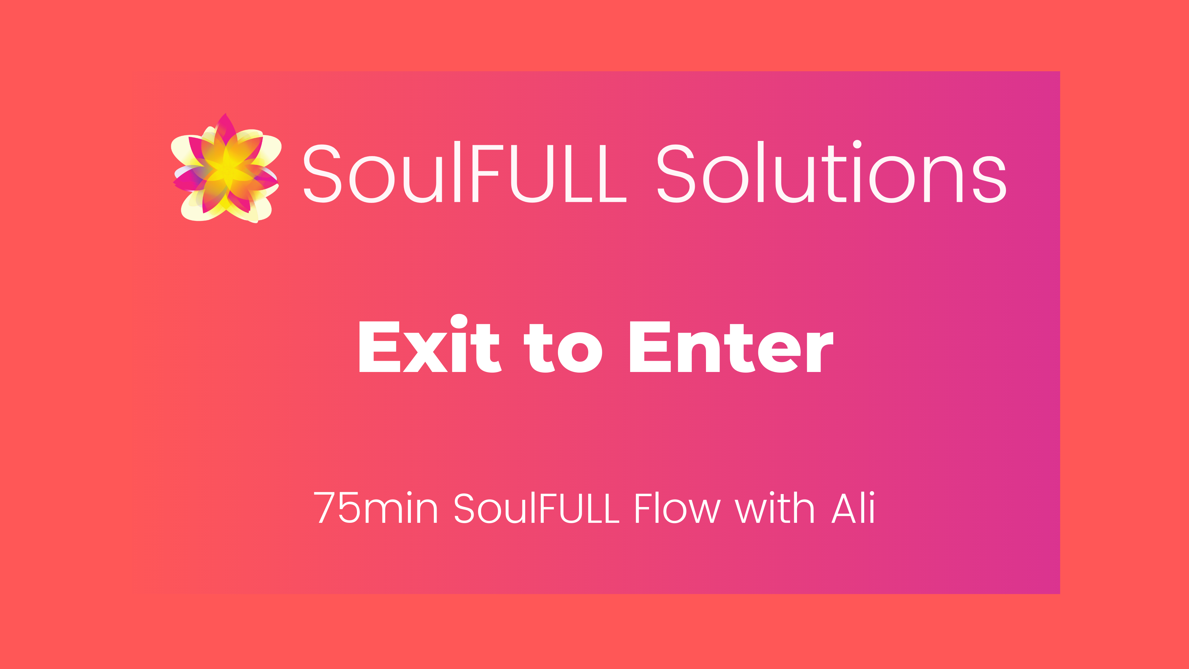 Mon, Sept 28 with Ali 