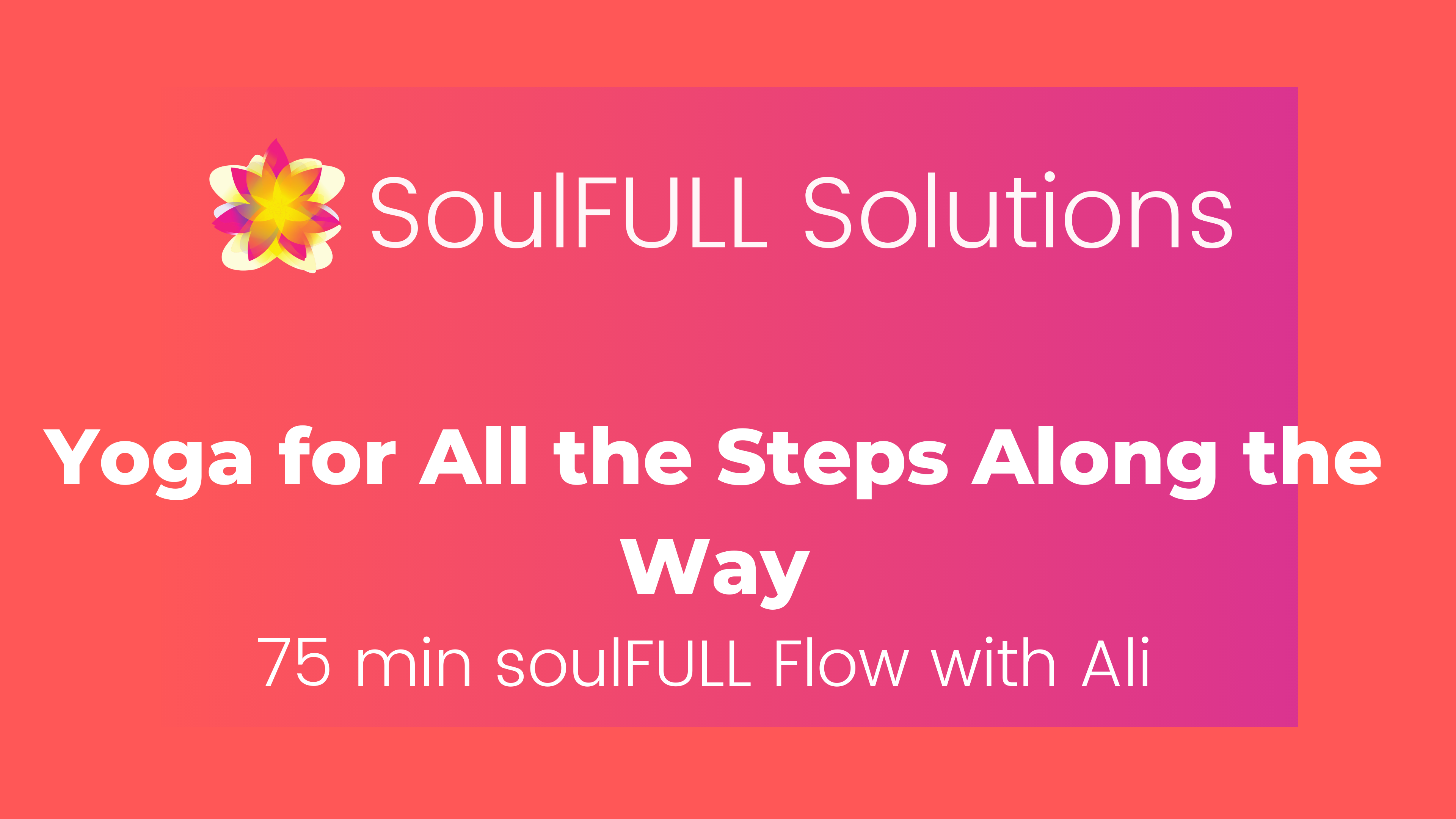 Wednesday January 20th with Ali 