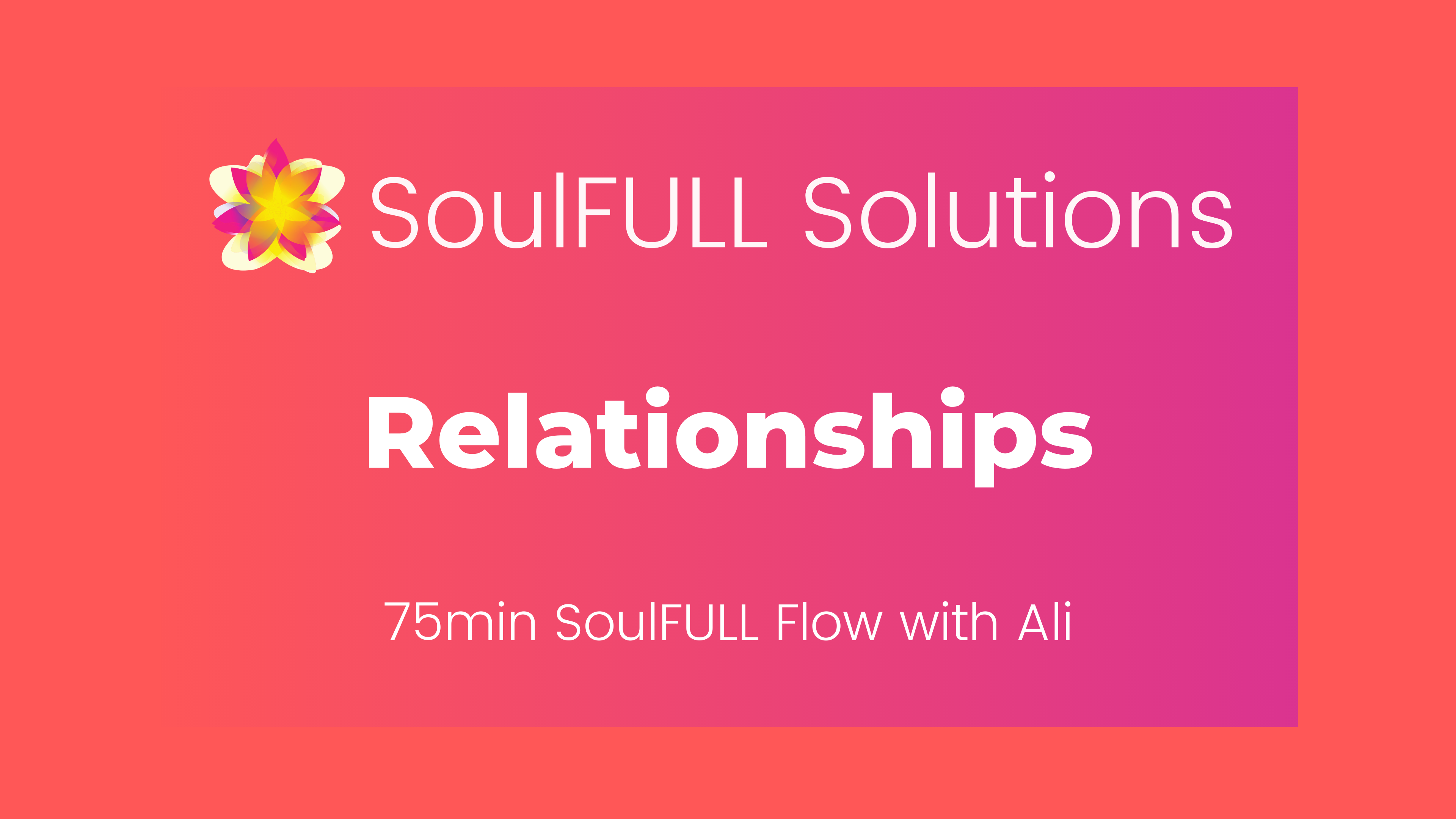 Mon, Aug 31 with Ali