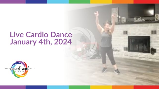 Live Cardio Dance January 4th, 2024