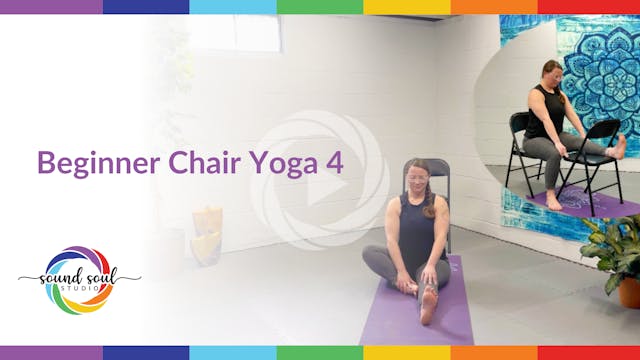 Beginner Chair Yoga 4