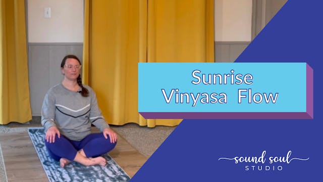 Sunrise Vinyasa Flow