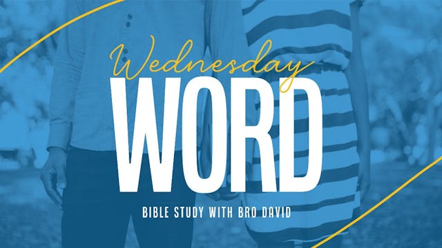 Wednesday Night Bible Study Stream