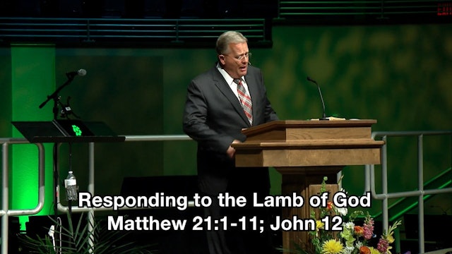 Responding to the Lamb of God
