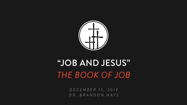 Job and Jesus - Brandon Hays