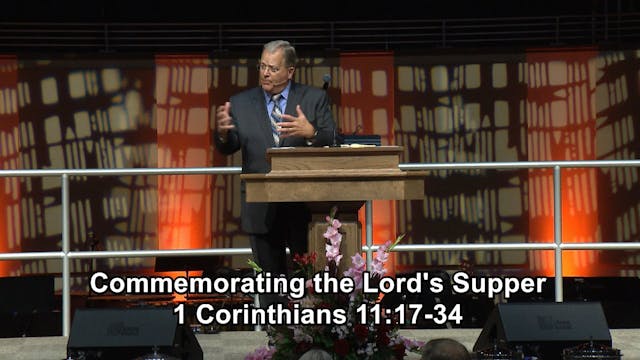 Commemorating the Lord's Supper
