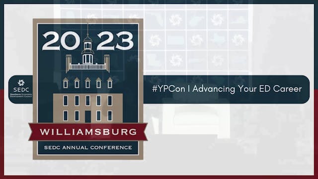 Sunday -  #YPCon I Advancing Your ED Career