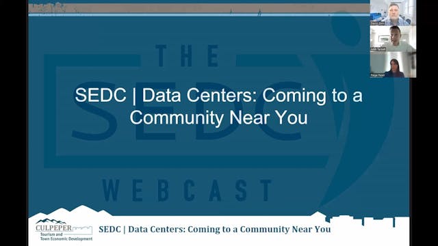 Data Centers - Coming to a Community Near You  