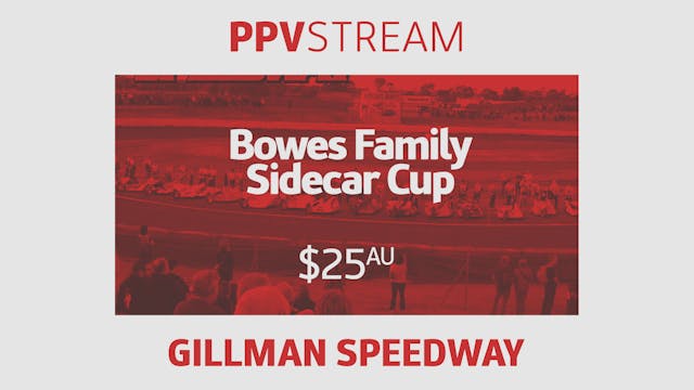 2023 Bowes Family Sidecar Cup | Jan 14