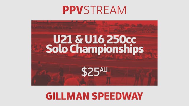 U21 & U16 250cc Solo Championships | Nov 26