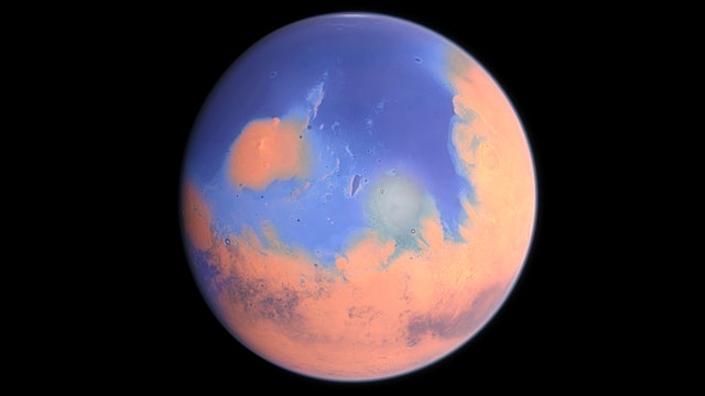 Mars the Blue Planet
