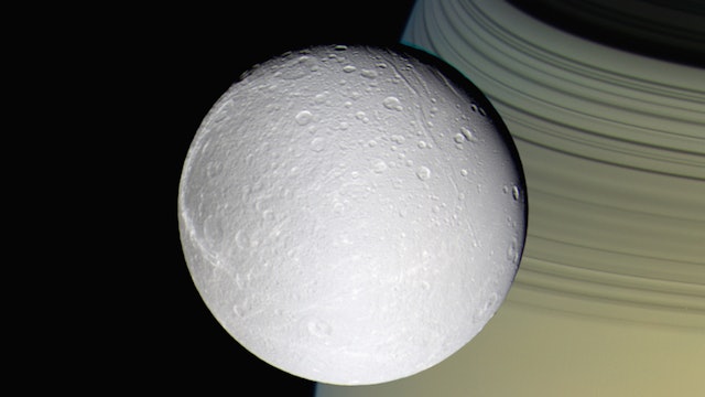 Farewell To Saturn's Moon Dione