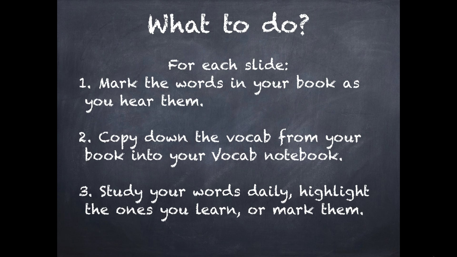 SGSG Level 1 Lesson 15 Vocab Lab