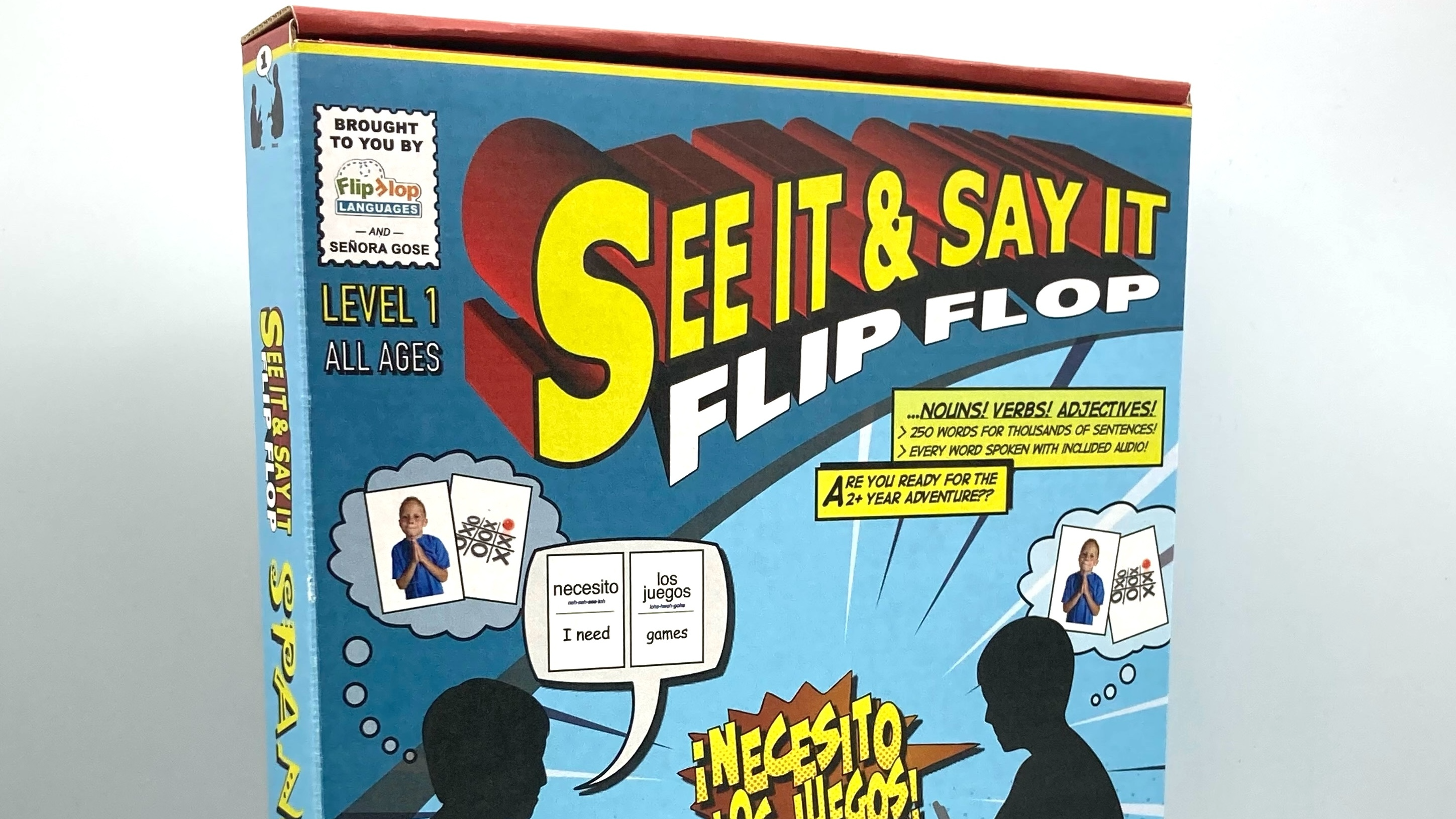 See it and Say it Flip Flop Spanish Videos