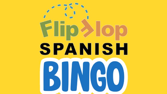 Flip Flop Spanish Bingo: Convention Time