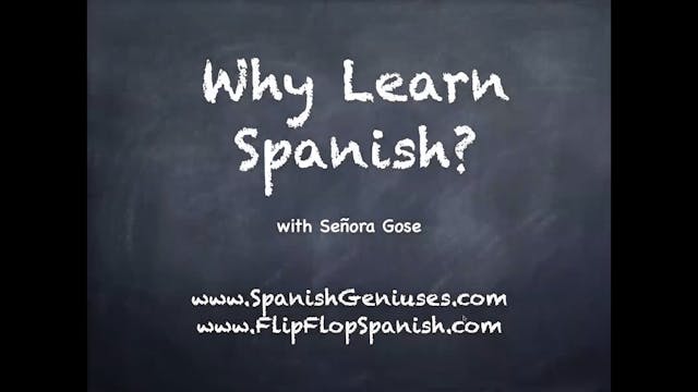 Why Learn Spanish ... Memory Health