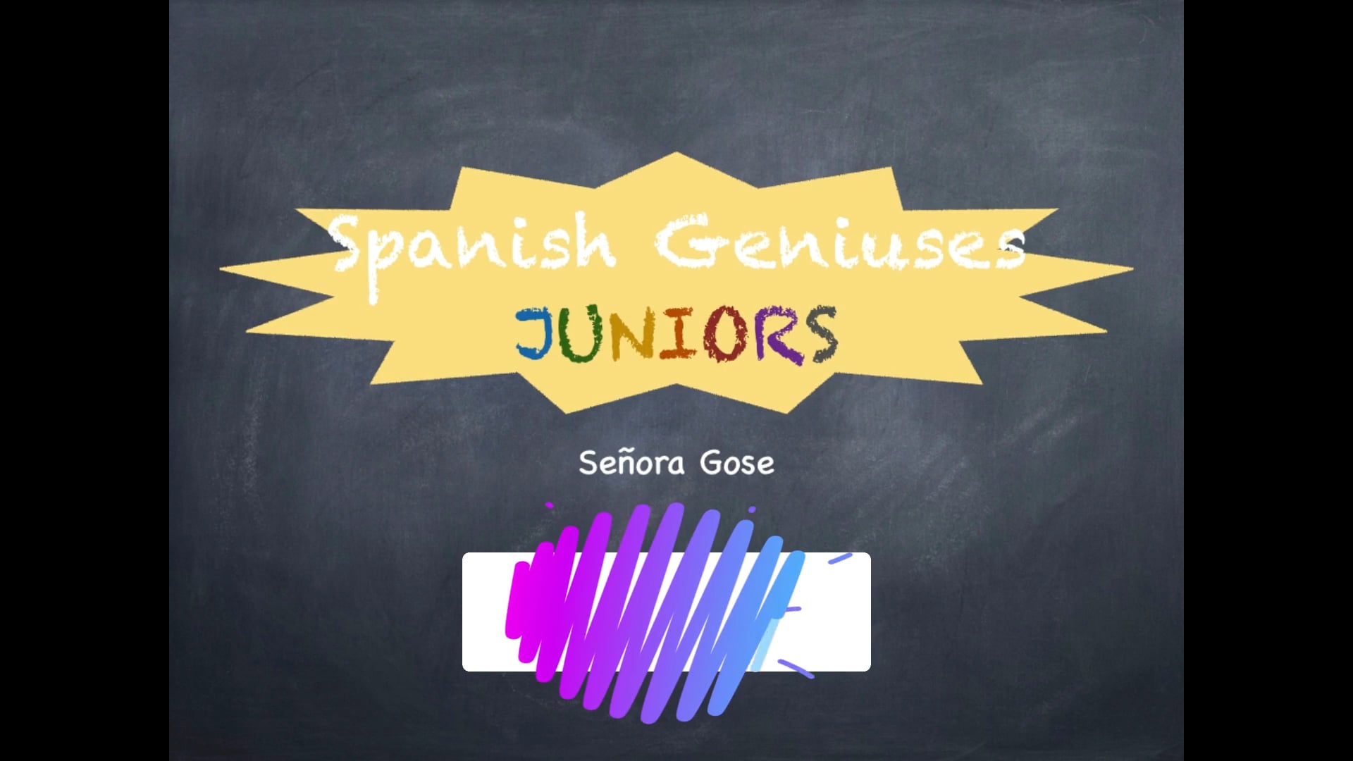 SG Juniors Advanced Lesson 03