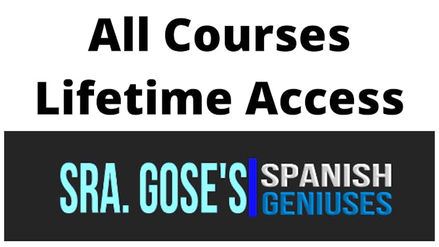Spanish Geniuses: LifeTime Access