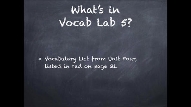 SGSG Level 1 Lesson 05 Vocab Lab