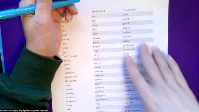 Adjective Vocabulary Practice