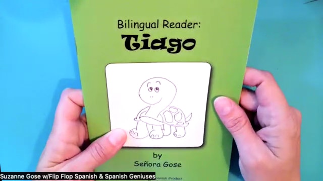Free Reading Lesson of Tiago- Bilingual Reader (Flip Flop Spanish)