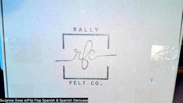 Rally Felt Co. Box Opening - Very Hungry Caterpillar