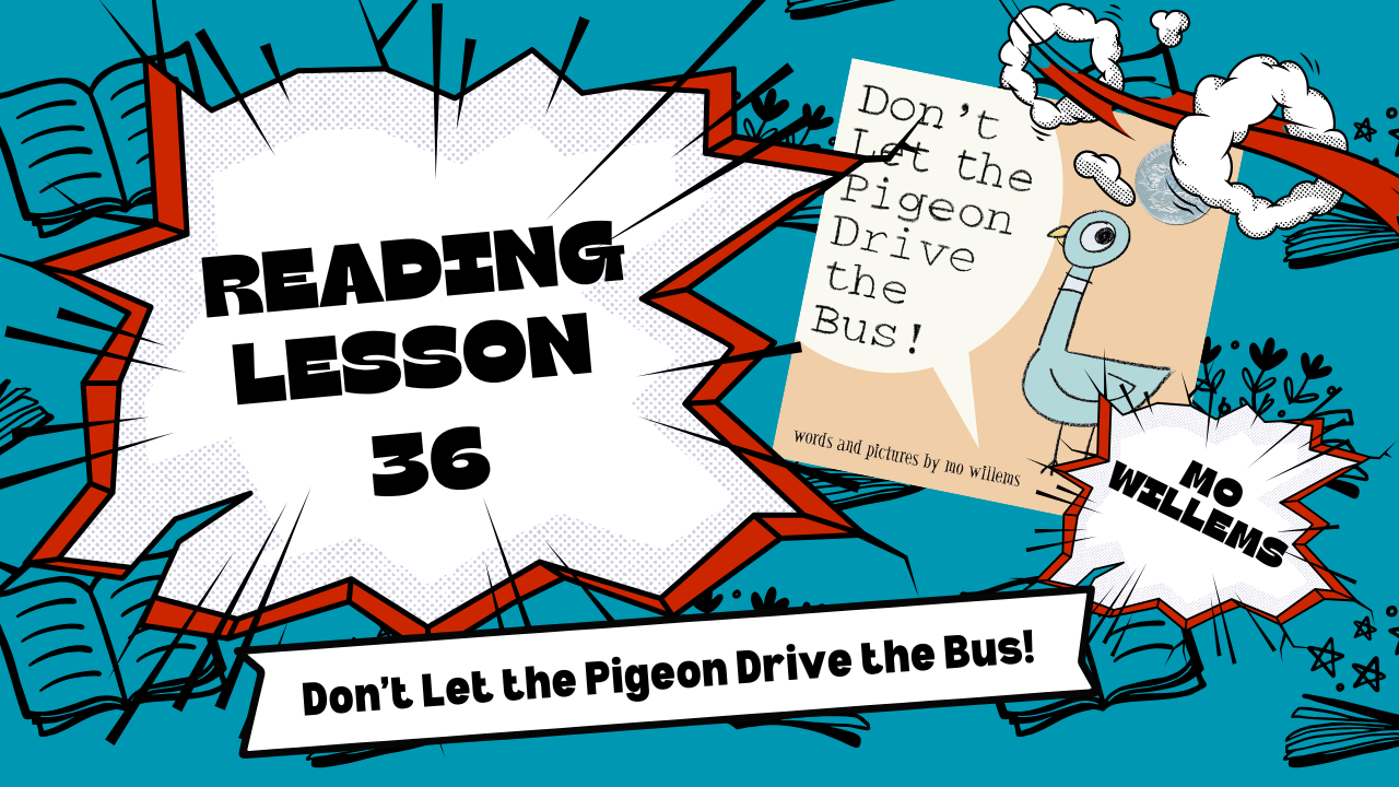 Juniors Spanish Reading Lesson 36: Don't let the pigeon drive the bus