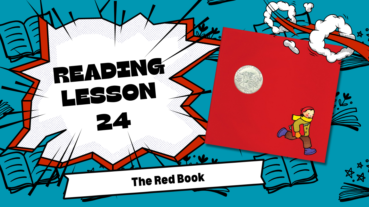 Juniors Reading Lesson 24: The Red Book