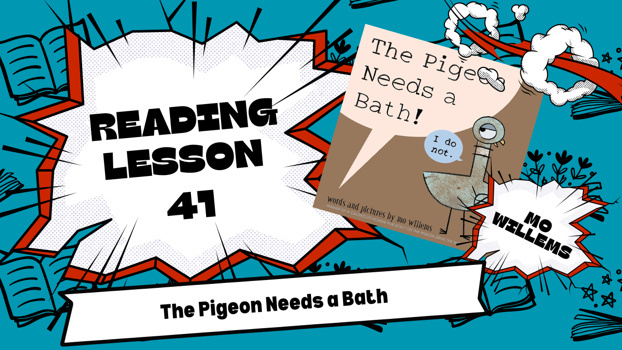 Juniors Spanish Reading Lesson 41: La paloma necesita un baño