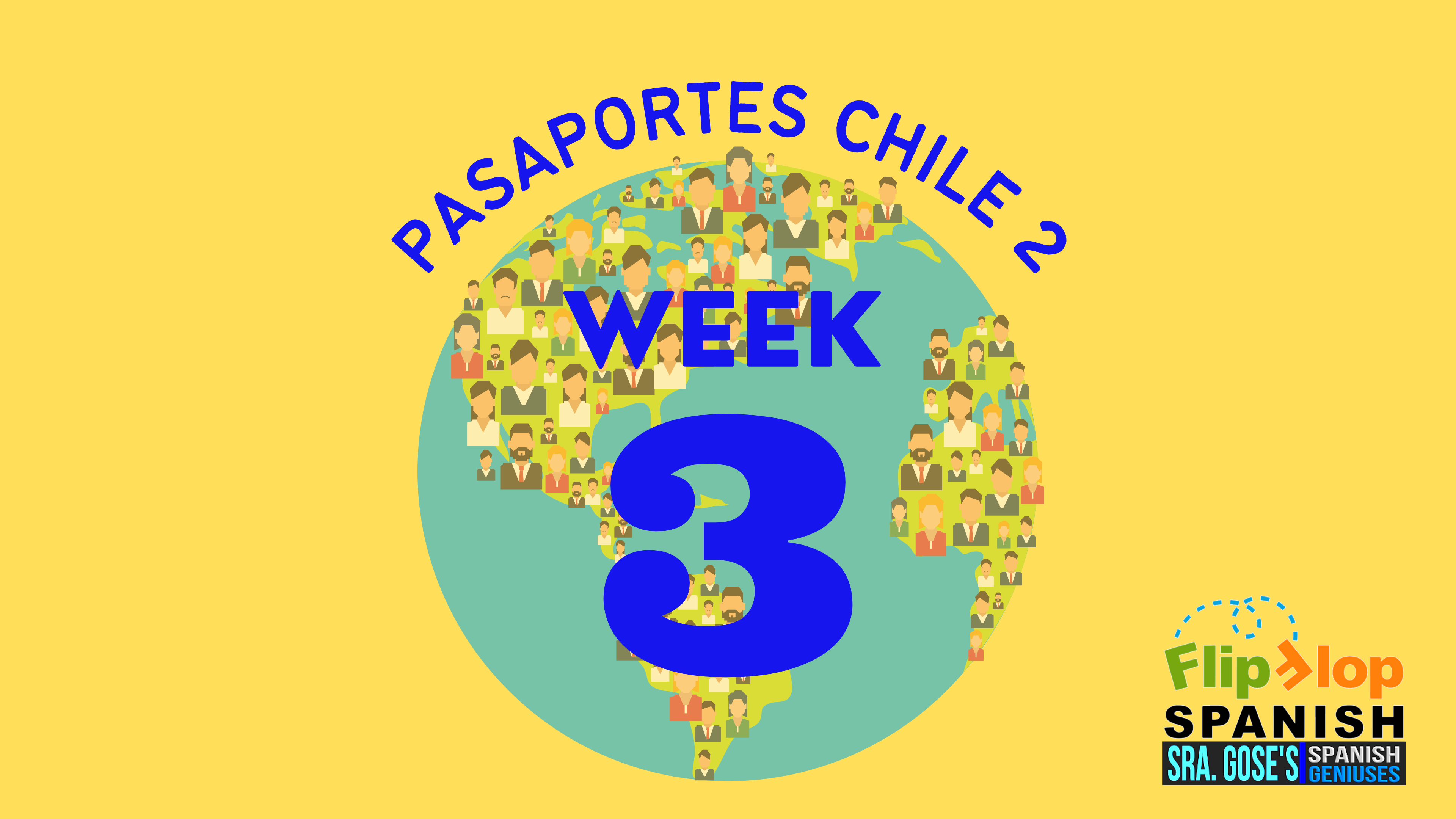 Spanish Geniuses Juniors: Pasaportes Week 3