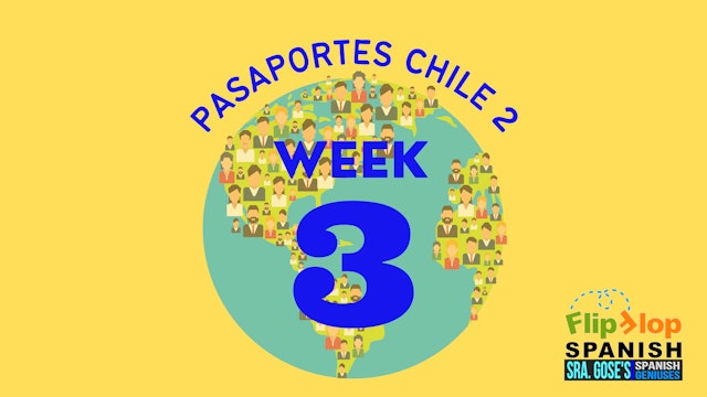 Spanish Geniuses Juniors: Pasaportes Week 3