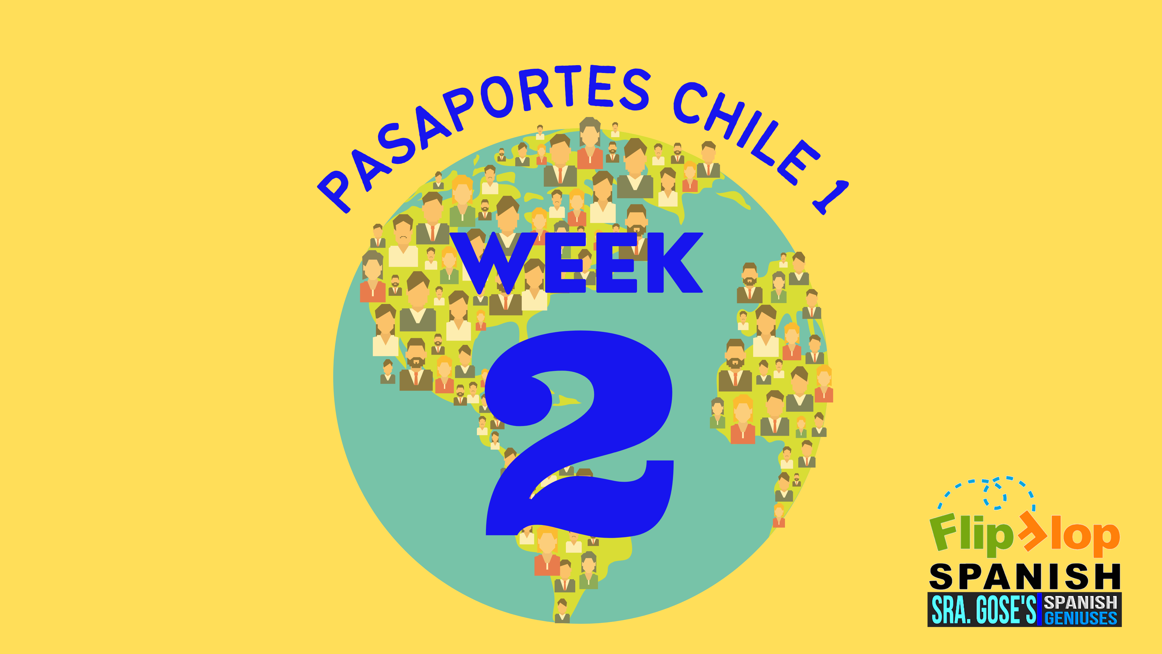 Spanish Geniuses Juniors: Pasaportes Week 2