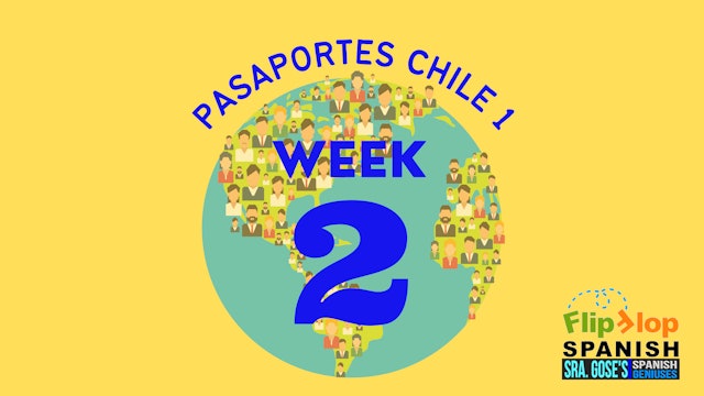 Spanish Geniuses Juniors: Pasaportes Week 2