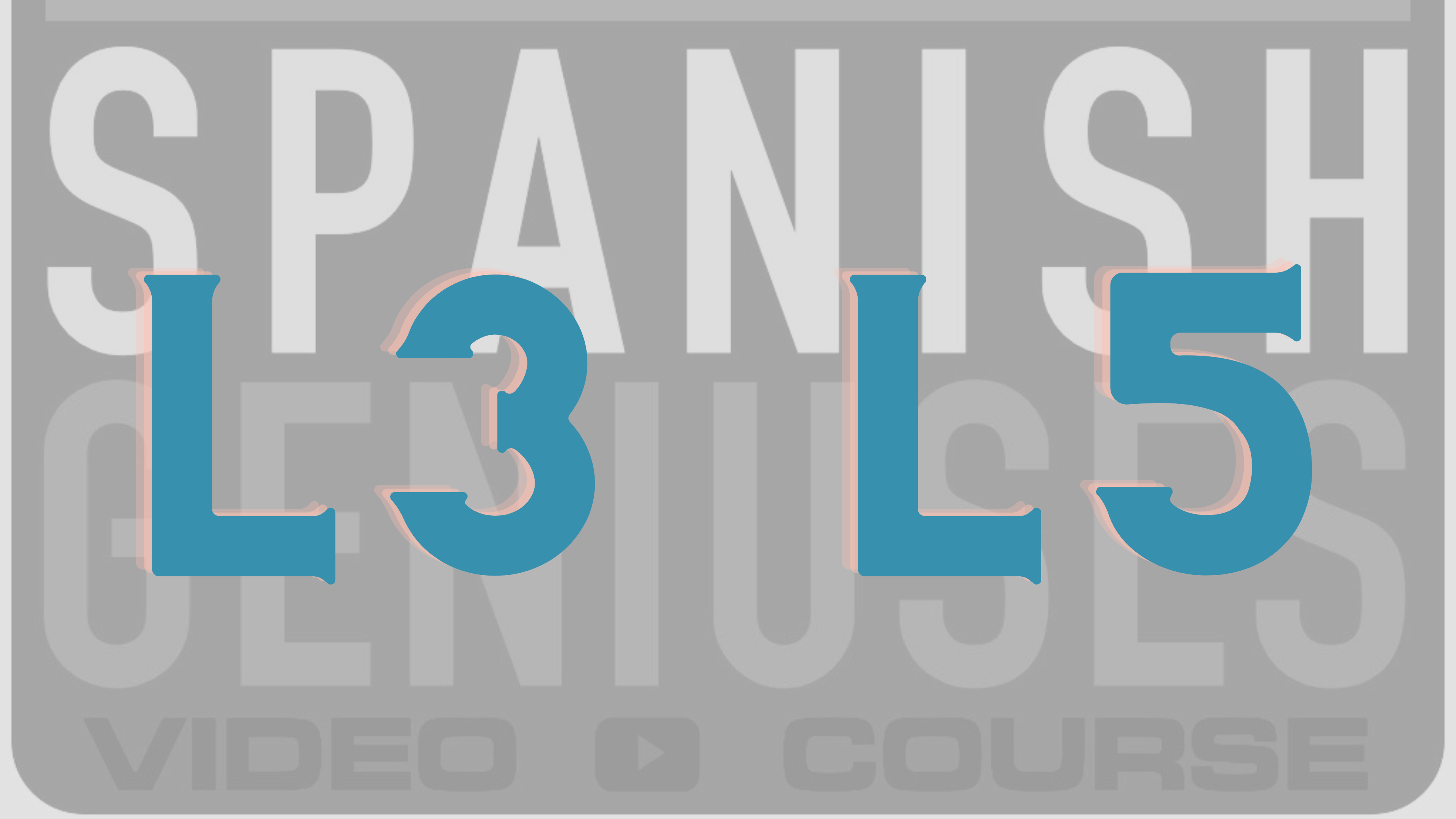 Spanish Geniuses Level 3 Lesson 5: Mad Libs & Adjective Focus