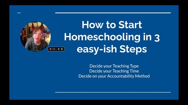 How to Start Homeschooling - Beginners' Video. THREE EASY STEPS
