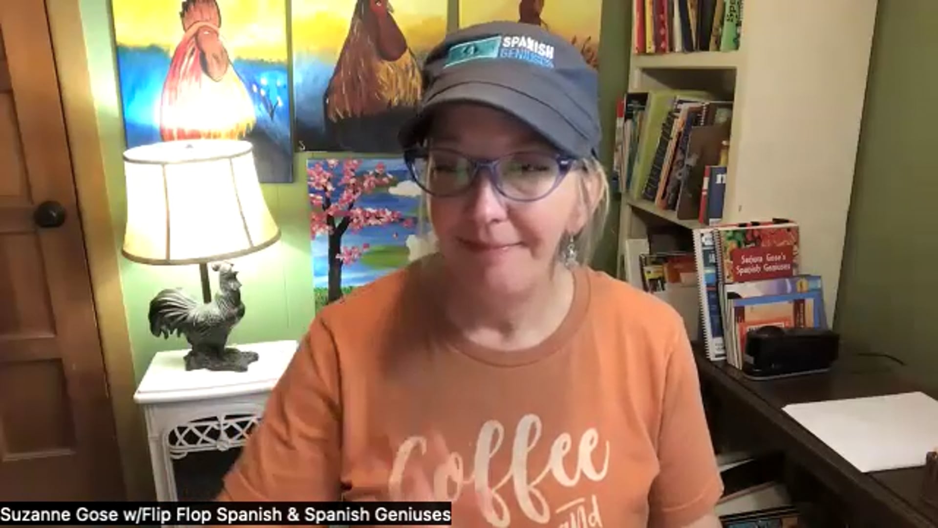 Spanish Geniuses Bonus Speaking Session: Back to School Bingo Aug 22