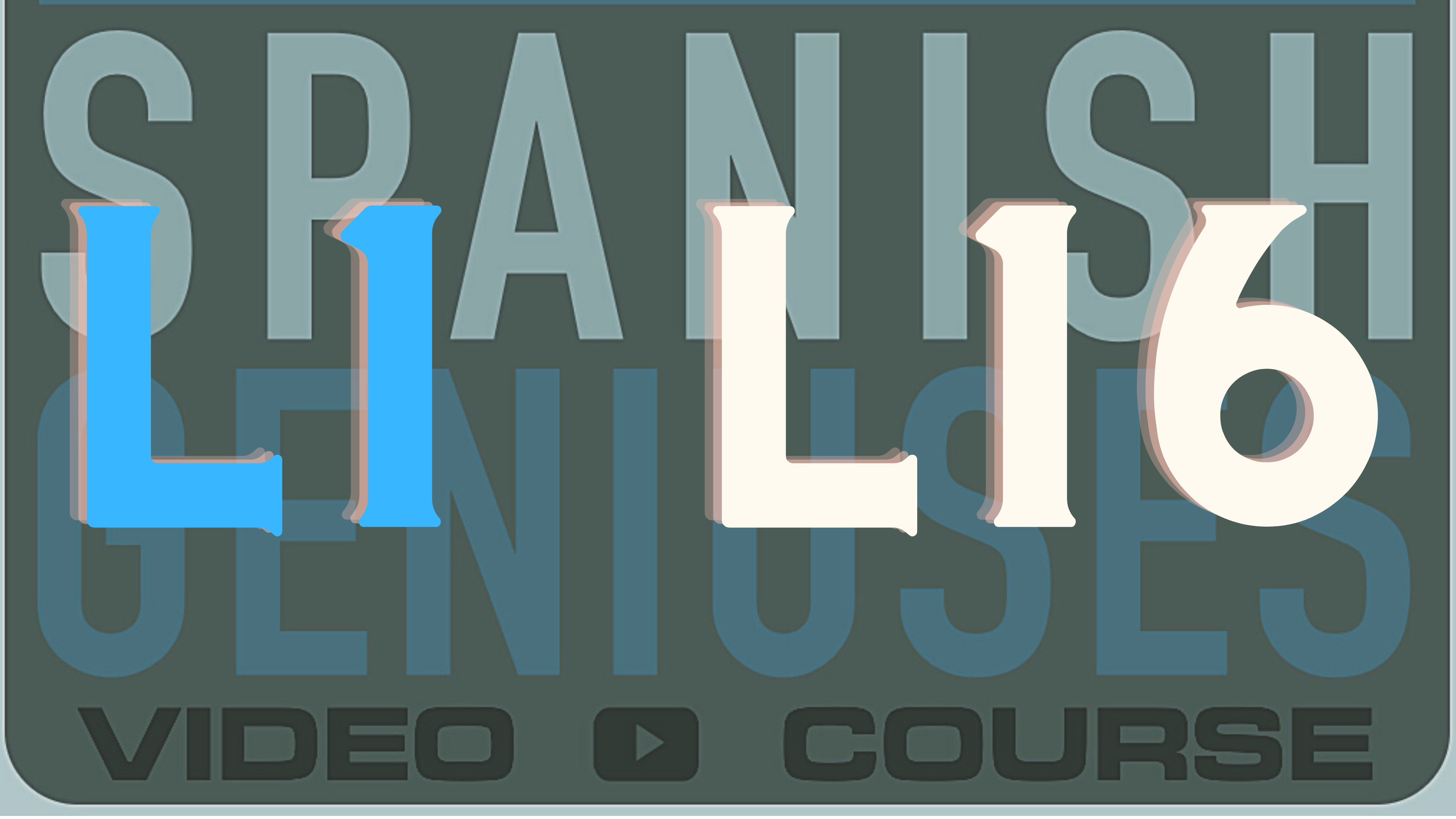 SGSG Level 1 Lesson 16: The Imperative (Subjunctive), formal Commands