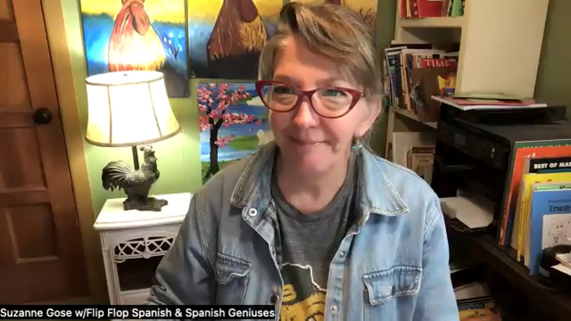 Spanish Geniuses Bonus Speaking Session: Pizza Toppings Aug 2 