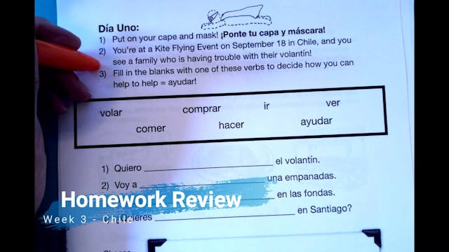Pasaportes Week 3 Homework Review Chi...