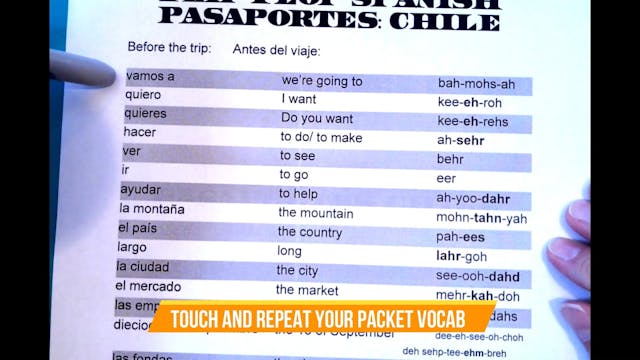 Pasaportes Week 2 Chile PACKET PREVIEW