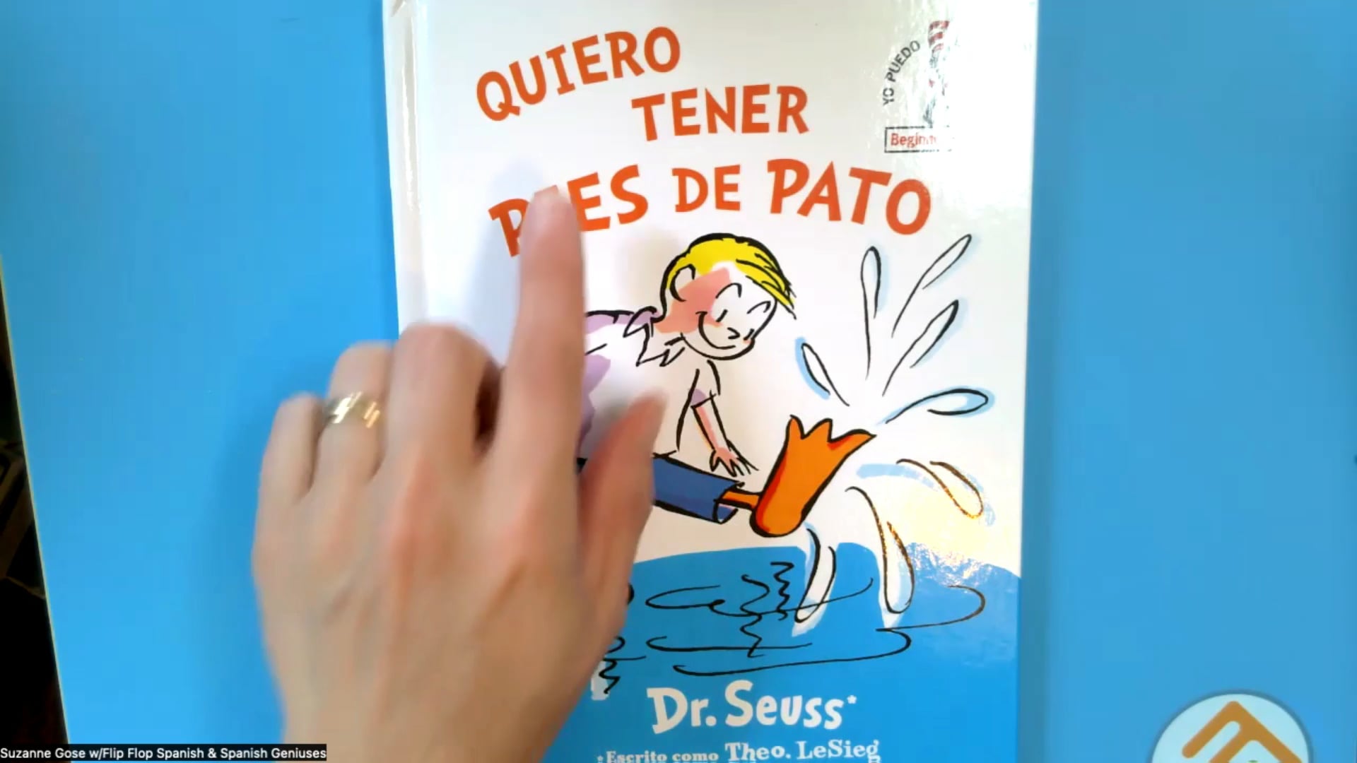 I want to have duck feet