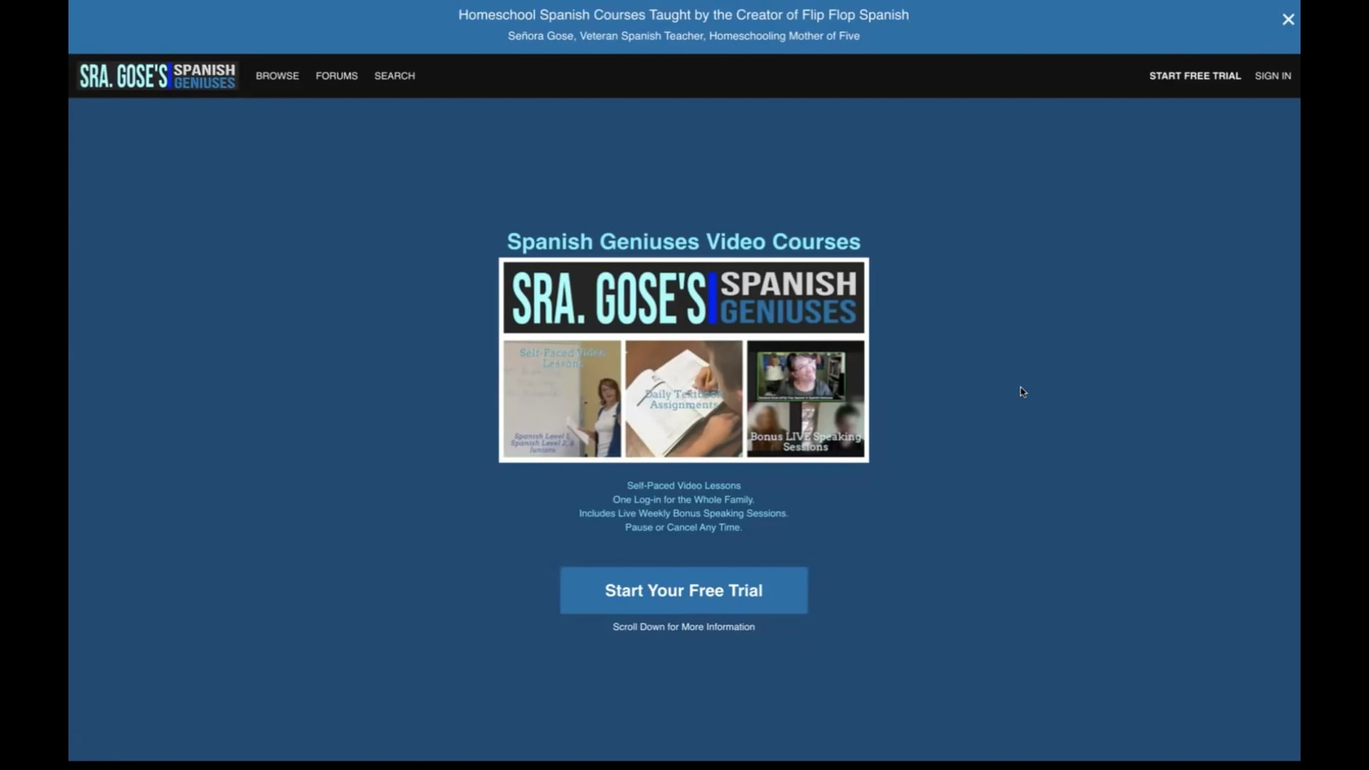 Which Spanish Geniuses Course Is for me?