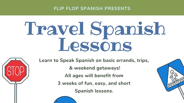 Travel Spanish Lessons